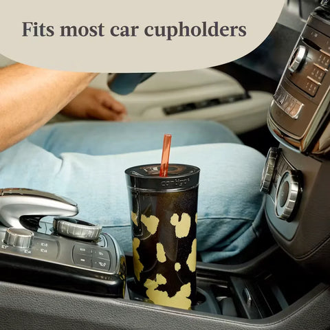 Contigo® x Ally Love Streeterville AUTOCLOSE® Shake & Go® Tumbler, 20oz-Licorice