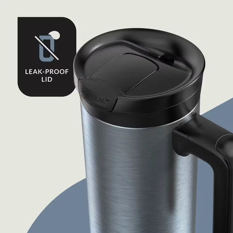 Contigo® Superior 2.0  Stainless Steel Travel Mug with Handle with SNAPSEAL™ Lid, 20oz-Dark Ice
