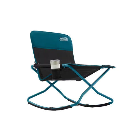 Cross Rocker Outdoor Rocking Chair-Ocean