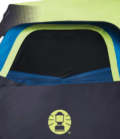 10-Person Dark Room Instant Cabin Tent with Rainfly