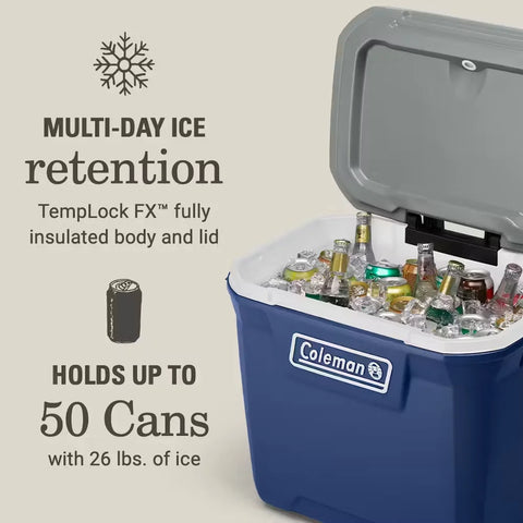 Classic Series 65-Quart Wheeled Cooler-Twilight