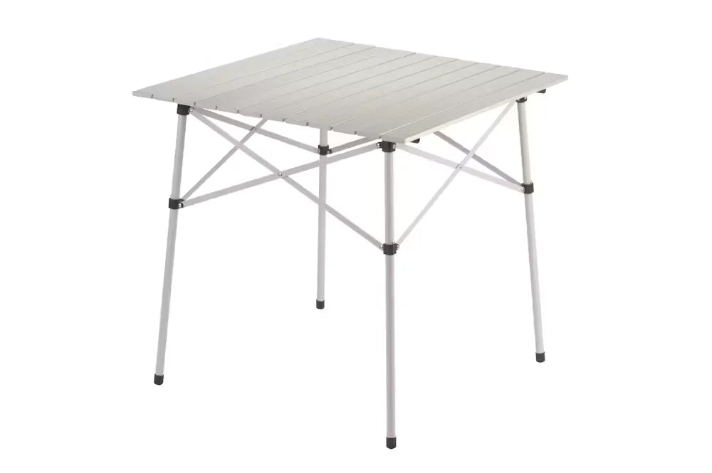 Compact Roll-Top Aluminum Camping Table