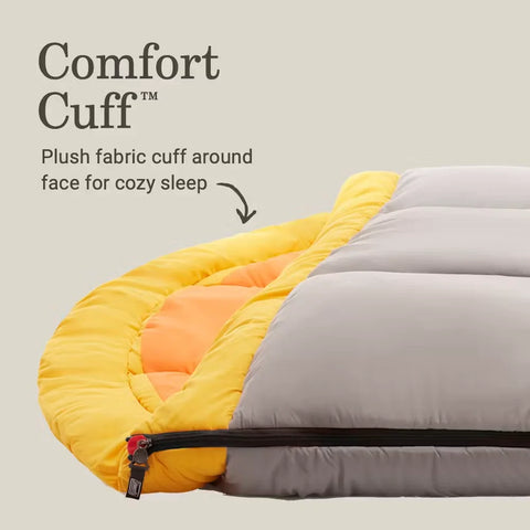 Arch Bay™ 15°F Big & Tall Sleeping Bag-Rock