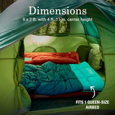 Sundome® 4-Person Camping Tent-Spruce Green