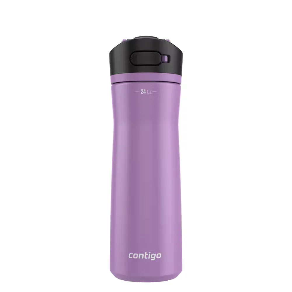 Contigo® Ashland Chill 2.0 Stainless Steel Water Bottle with AUTOSPOUT® Lid, 24oz-Pansy