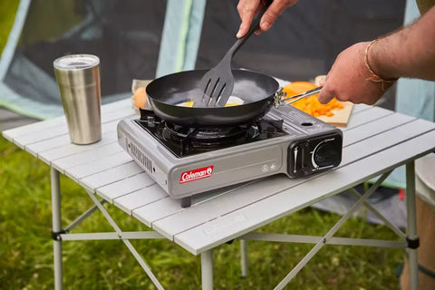 Classic 1-Burner Butane Camping Stove-Gray