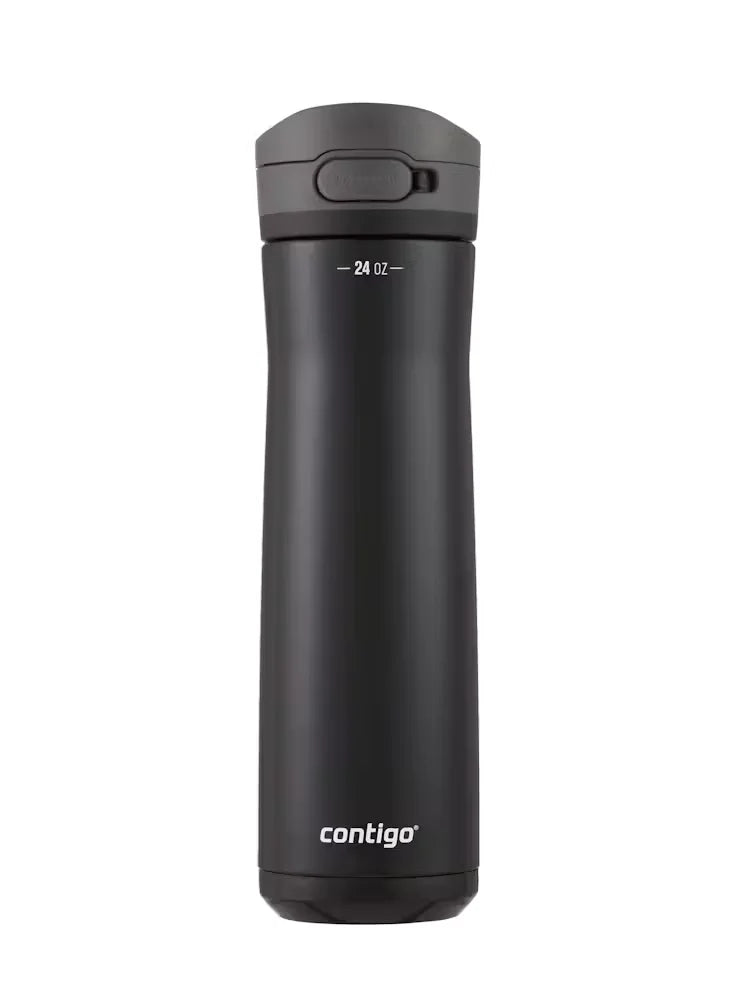 Contigo® Jackson Chill 2.0 Stainless Steel Water Bottle with AUTOPOP Lid, 24oz-Licorice