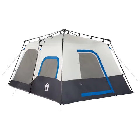 8-Person Instant Cabin Tent-Blue