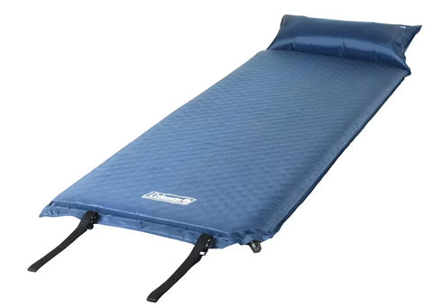 Self-Inflating Sleeping Pad with Pillow-Navy