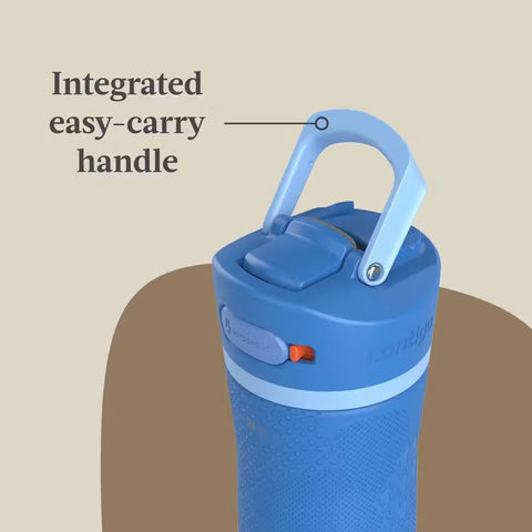 Contigo® x Ally Love Ashland Chill 2.0 Stainless Steel Water Bottle with AUTOSPOUT® Lid, 24oz-Stellar Jay