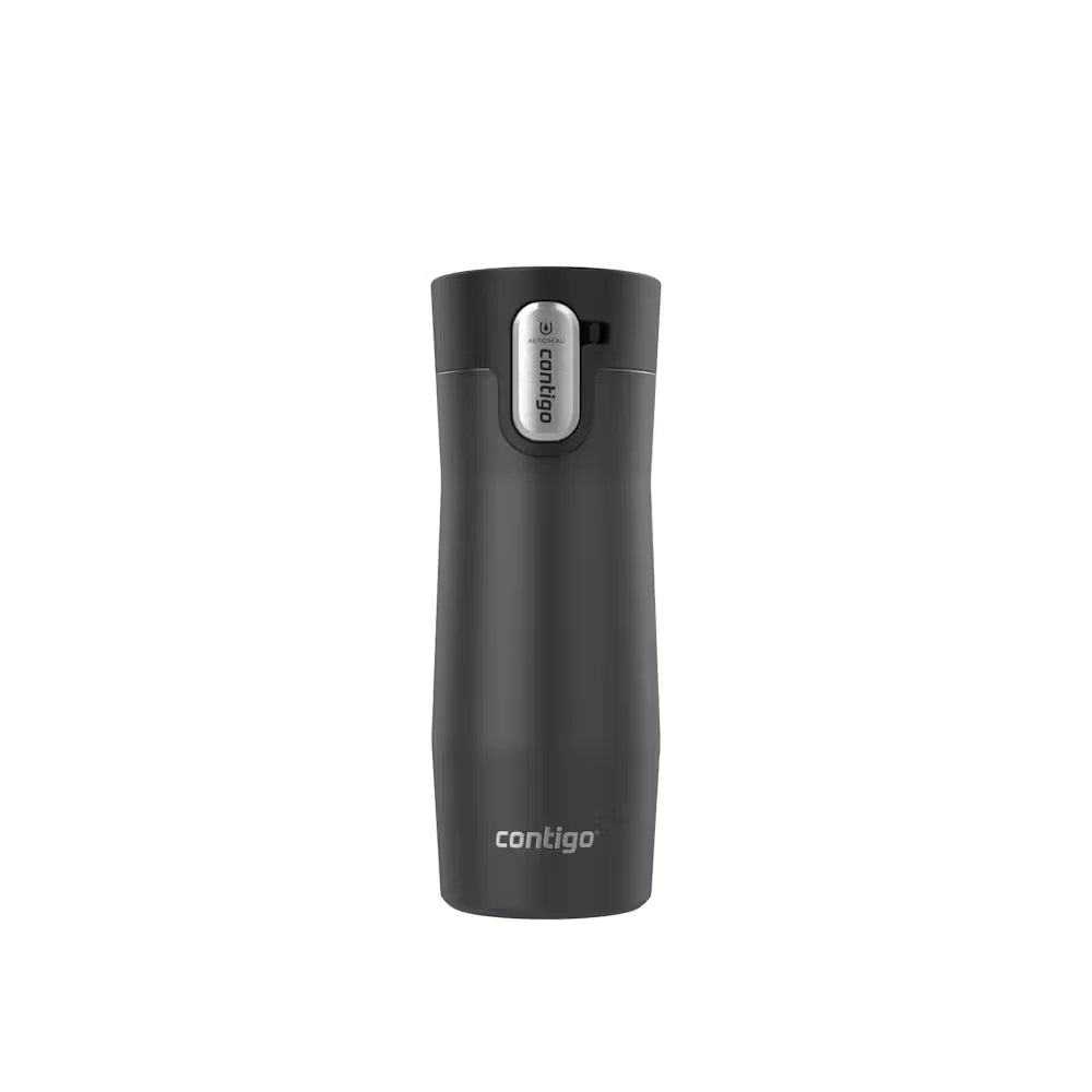 Contigo® West Loop 3.0 Stainless Steel Travel Mug with AUTOSEAL® Lid, 16oz-Matte Black