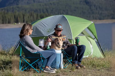 Sundome® 4-Person Camping Tent-Palm Green