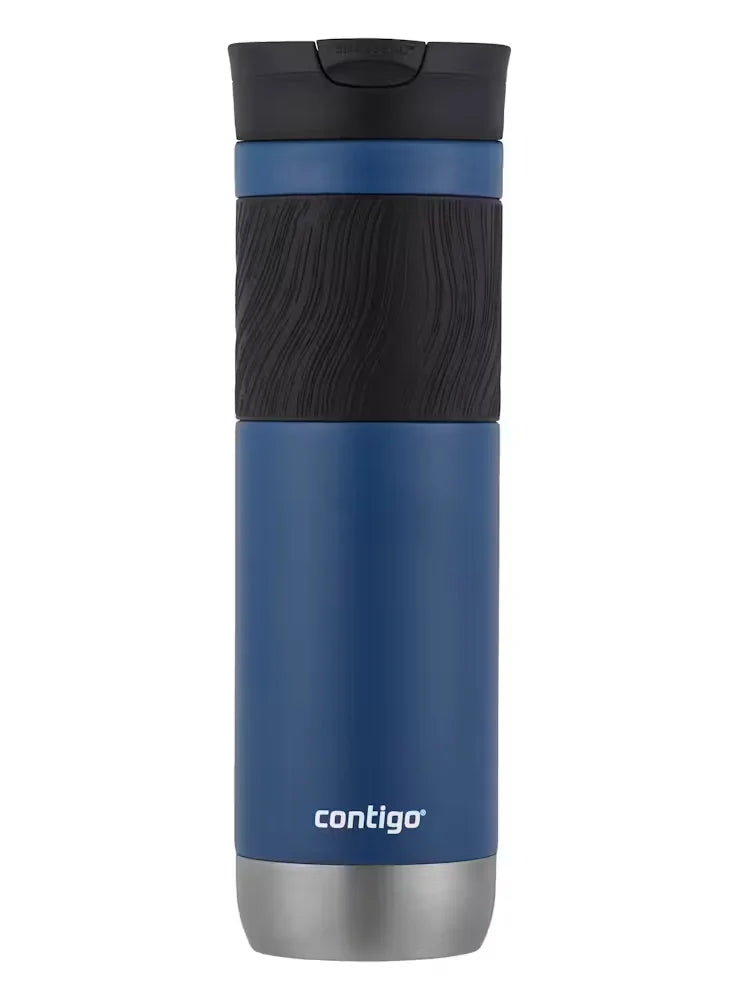 Contigo® Byron 2.0 Stainless Steel Travel Mug with SNAPSEAL™ Lid and Grip, 24oz-Blue Corn