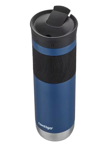 Contigo® Byron 2.0 Stainless Steel Travel Mug with SNAPSEAL™ Lid and Grip, 24oz-Blue Corn