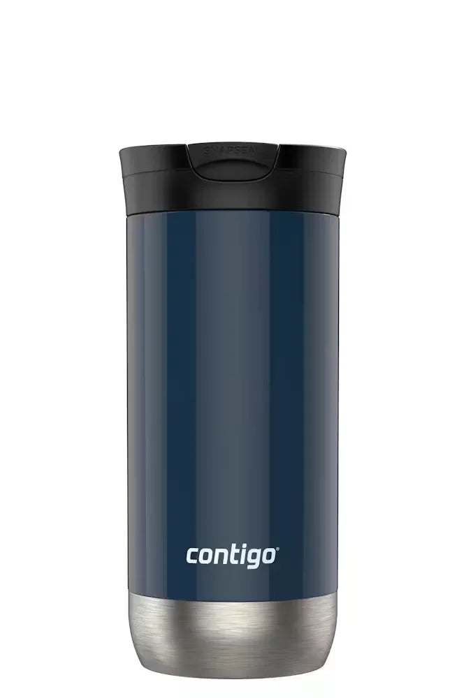 Contigo® Huron 2.0 Stainless Steel Travel Mug with SNAPSEAL™ Lid, 16oz-Blueberry