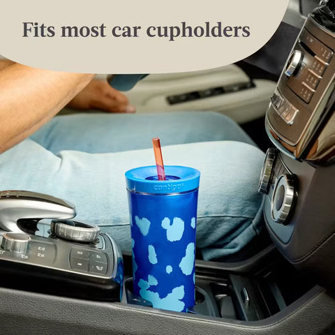 Contigo® x Ally Love Streeterville AUTOCLOSE® Shake & Go® Tumbler, 20oz-Stellar Jay