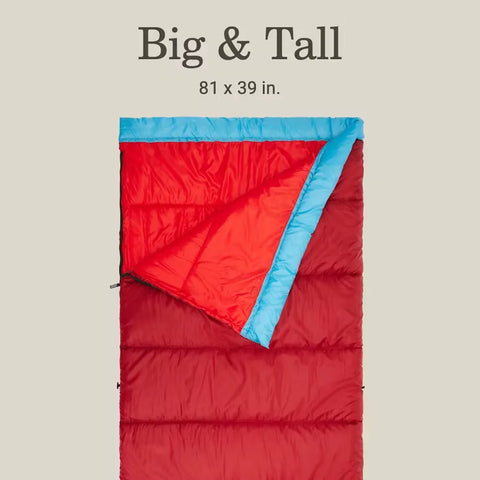 Flatlands™ 45°F Big & Tall Sleeping Bag