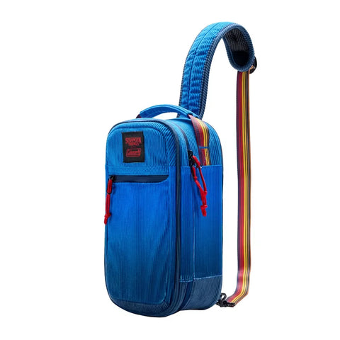 Stranger Things™ 6-Can Convertible Soft-Sided Cross-Body Cooler Sling-Blue Fade