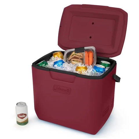 Chiller™ 30-Quart Portable Cooler-Cranberry