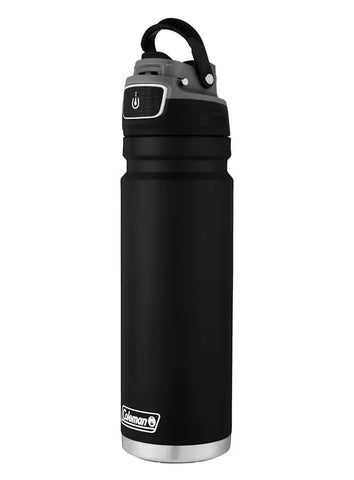 FreeFlow AUTOSEAL® 24 oz Stainless Steel Water Bottle-Black