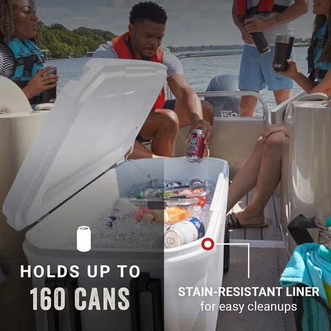 Classic Series 100-Quart Marine Wheeled Cooler