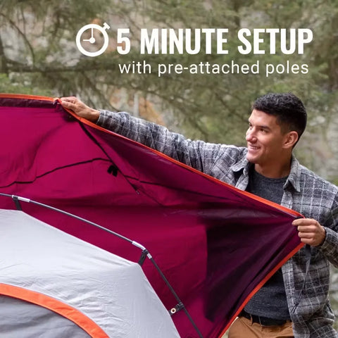 4-Person Skydome™ Camping Tent-Blue Nights