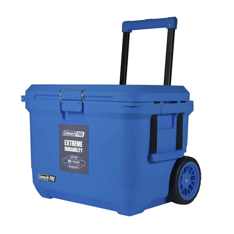 Coleman® Pro 55-Quart Wheeled Hard Cooler-Neptune