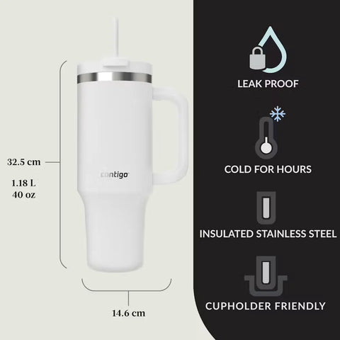 Streeterville Tumbler, 40oz-Salt