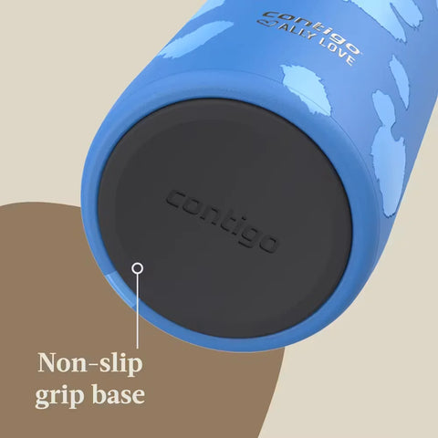 Contigo® x Ally Love Streeterville 2.0 Stainless Steel Tumbler with Straw, 24oz-Stellar Jay