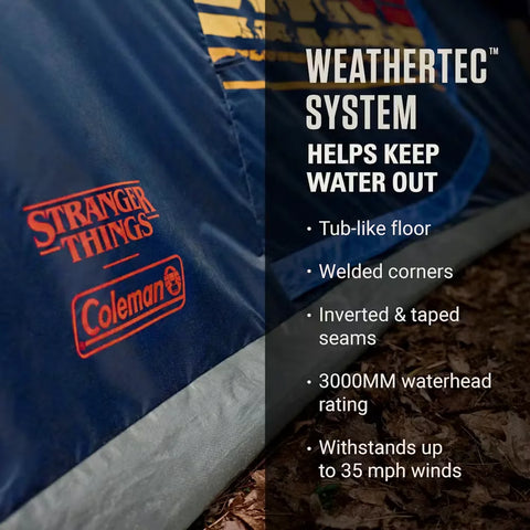 Stranger Things™ 4-Person Dome Tent