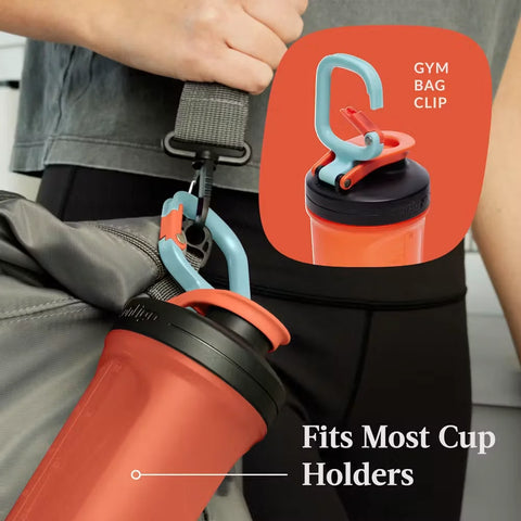 Contigo® Fit Shake & Go 2.0 Shaker Bottle, 20 fl oz.-Cayenne