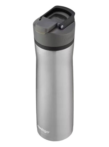 Contigo® Cortland Chill 2.0 Stainless Steel Water Bottle with AUTOSEAL® Lid, 24oz-Stainless Steel / Licorice