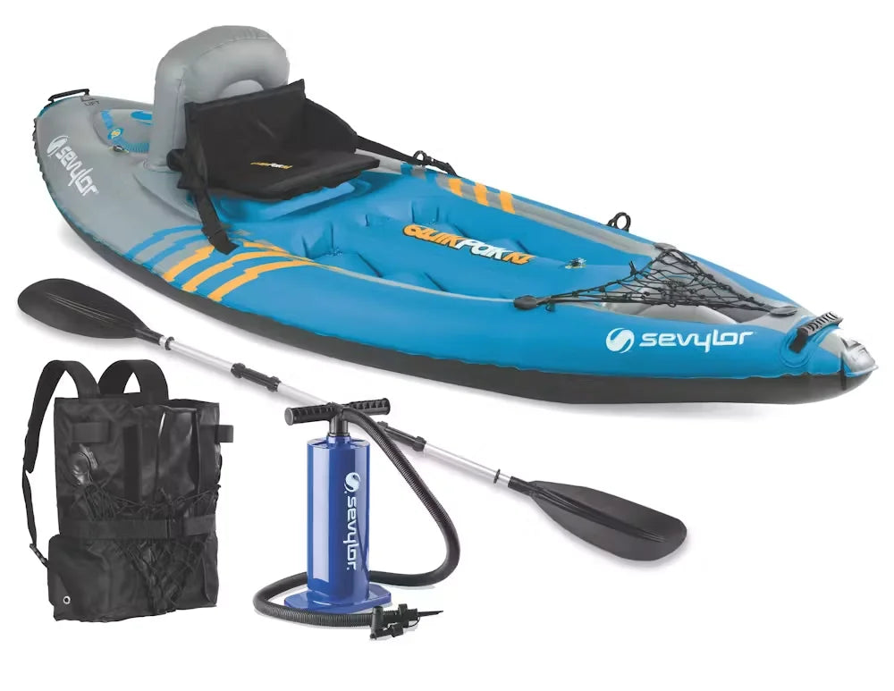 Sevylor K1 QuikPak Kayak-Blue