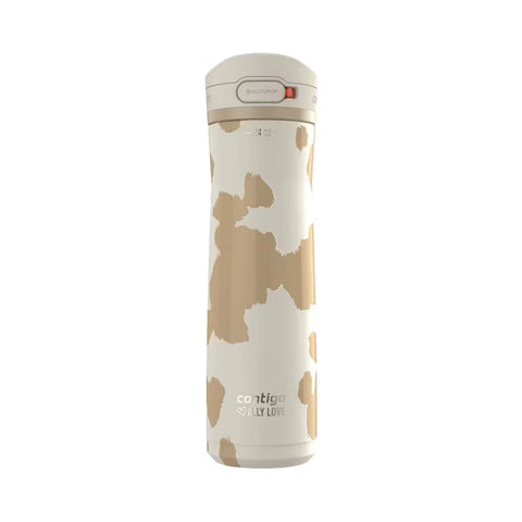 Contigo® x Ally Love Jackson Chill 2.0 Stainless Steel Water Bottle with AUTOPOP®  Lid, 24oz-Oatmilk