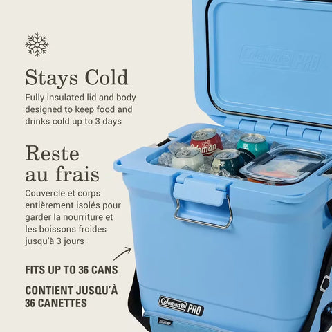 2219632 - PRO COOLER 25QT 5407 BLUE SKY CA-Blue Sky