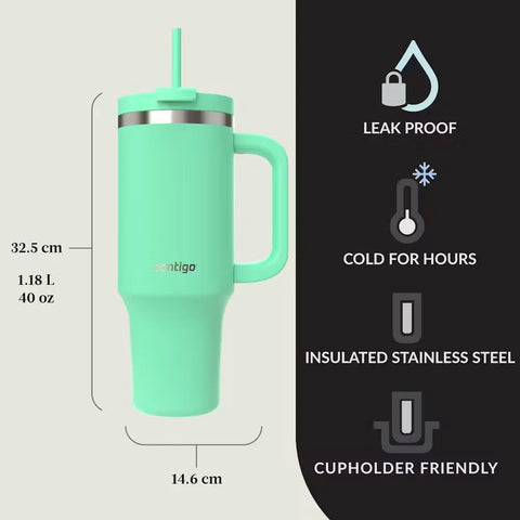 Contigo® Streeterville Leak-Proof Tumbler, 40oz-Reef