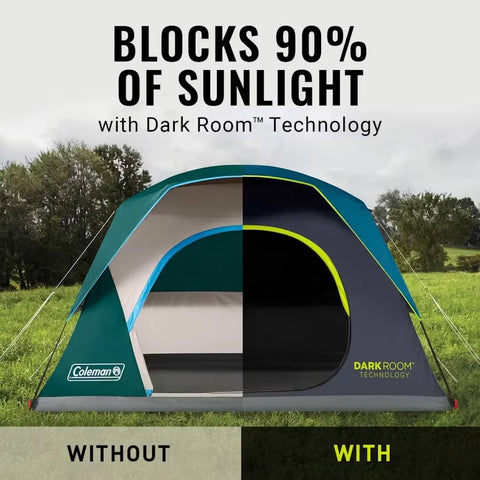 6-Person Dark Room™ Skydome™ Camping Tent