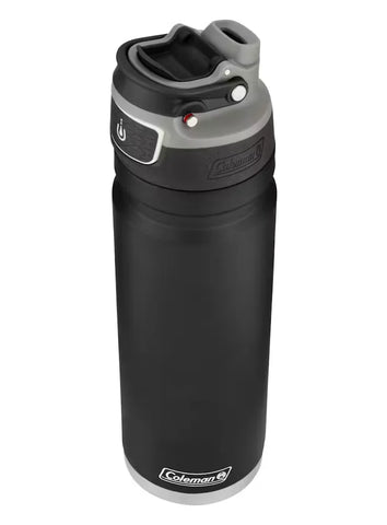 FreeFlow AUTOSEAL® 24 oz Stainless Steel Water Bottle-Black