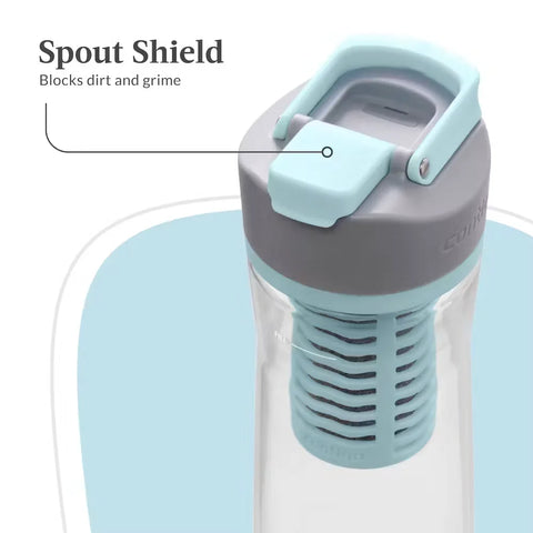 Contigo® Clybourn Freeflow Filtration Tritan Water Bottle with AUTOSEAL® LID, 24oz-Salt
