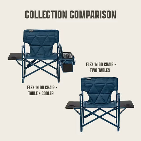Flex 'N Go™ Chair 2 Tables Sapphire-Sapphire
