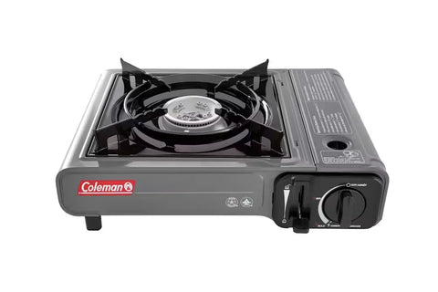 Classic 1-Burner Butane Camping Stove-Gray