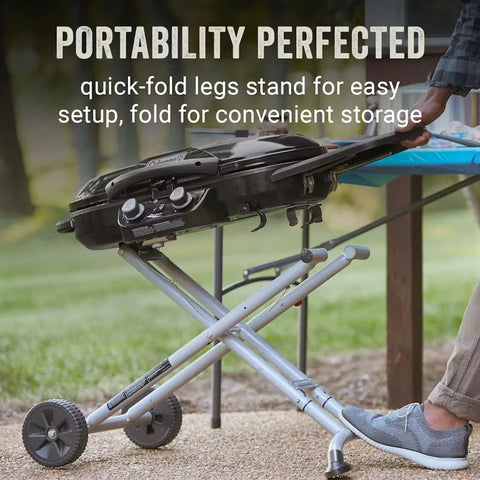 RoadTrip® X-Cursion 2 Burner Propane Gas Portable Grill-Black
