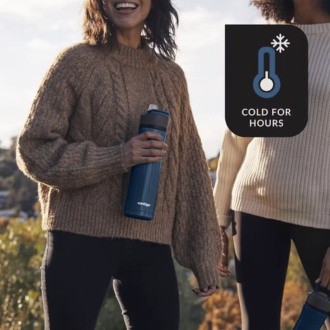 Contigo® Ashland Chill 2.0 Stainless Steel Water Bottle with AUTOSPOUT® Lid, 24oz-Blueberry