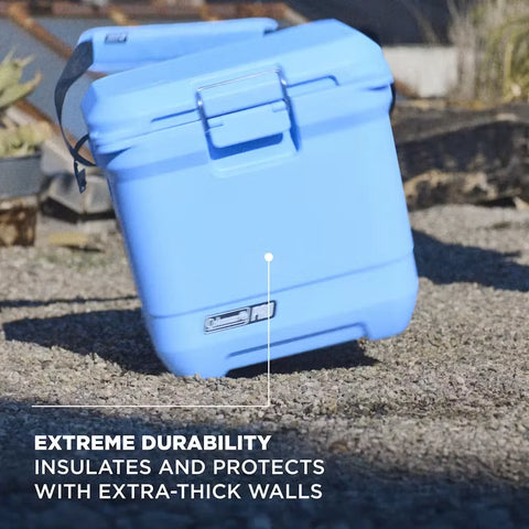 Coleman® Pro 25-Quart Hard Cooler-Blue Sky