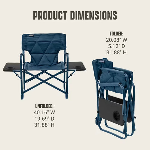 Flex 'N Go™ Chair 2 Tables Sapphire-Sapphire