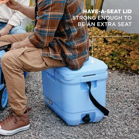 Coleman® Pro 25-Quart Hard Cooler-Blue Sky