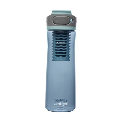 Contigo® Clybourn Freeflow Filtration Tritan Water Bottle with AUTOSEAL® LID, 24oz-Dark Ice