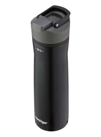 Contigo® Cortland Chill 2.0 Insulated Stainless Steel Water Bottle with AUTOSEAL® Lid, 24oz-Licorice