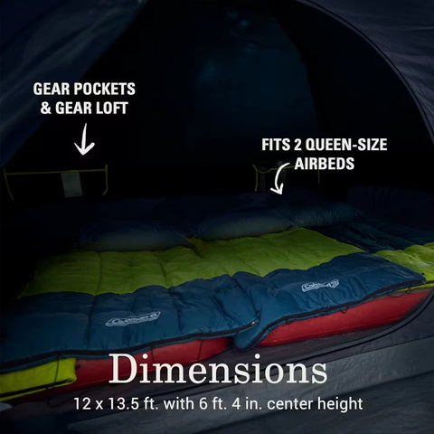 Skydome™ 8-Person Screen Room Camping Tent with Dark Room™ Technology