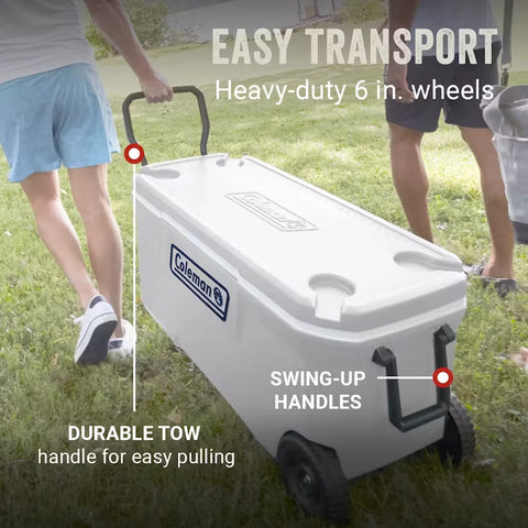 Classic Series 100-Quart Marine Wheeled Cooler
